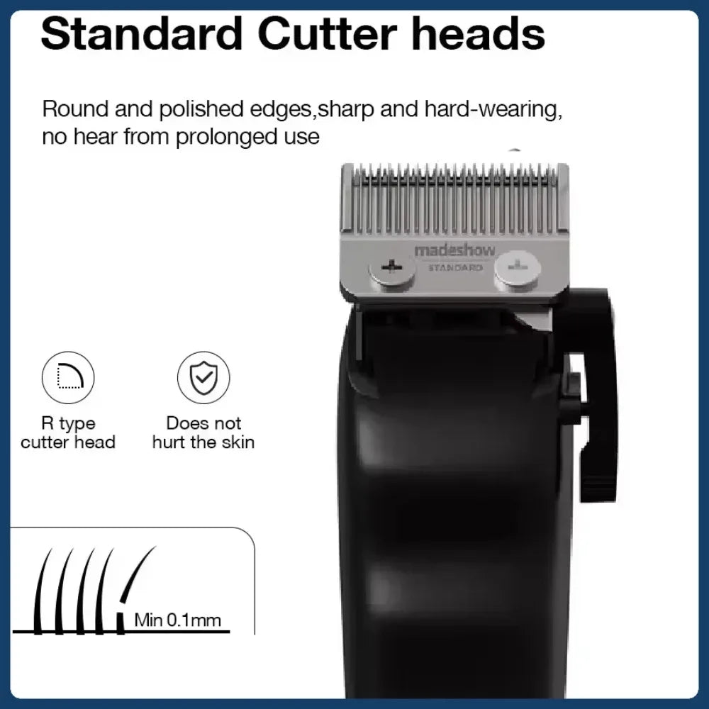 Madeshow M10 Cordless Hair Clipper, USB-C Rechargeable