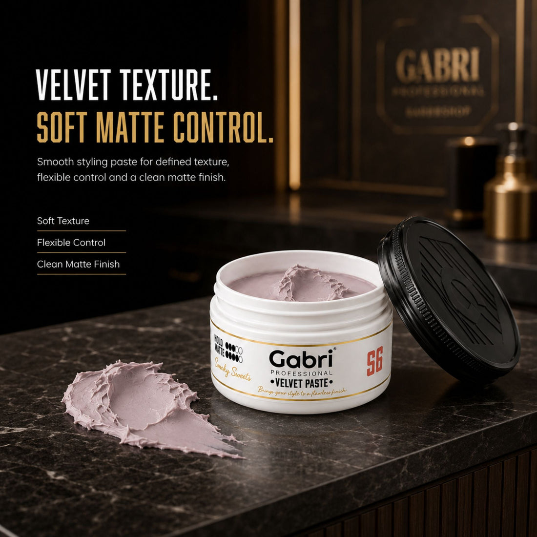 Gabri Professional - S6 Velvet Paste Smoky Sweets Matte 100ml