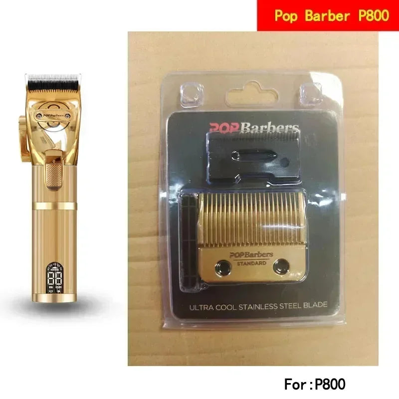 Madeshow Replacement Clipper Blades for M5, M5F and M10, Wedge Fade Blade Options