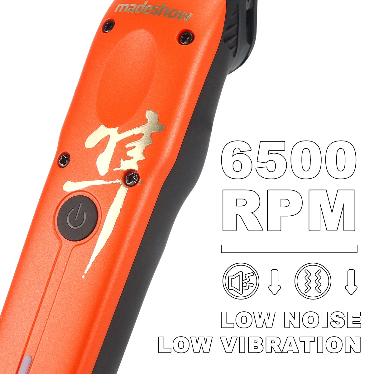 Madeshow M16 Professional Hair Trimmer, DLC Zero Gap Blade 6500 RPM