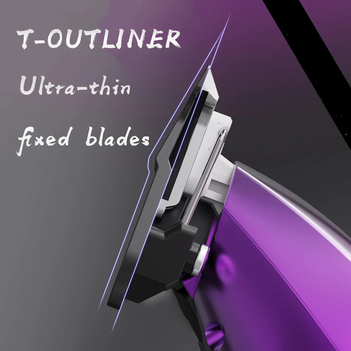 Kulilang R55F Professional Hair Trimmer, Zero Gap GTX Blade 7200 RPM