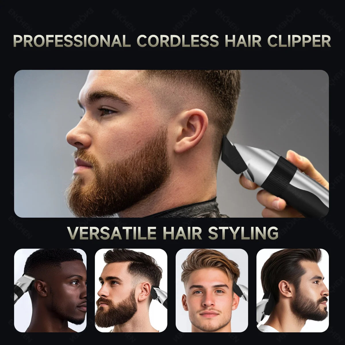 Enchen Sharp X Professional Hair Trimmer, Type-C Charging