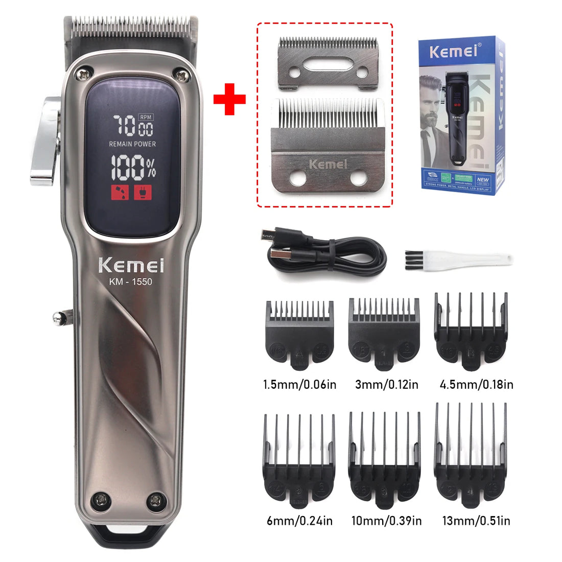 Kemei KM-1550 trimmer