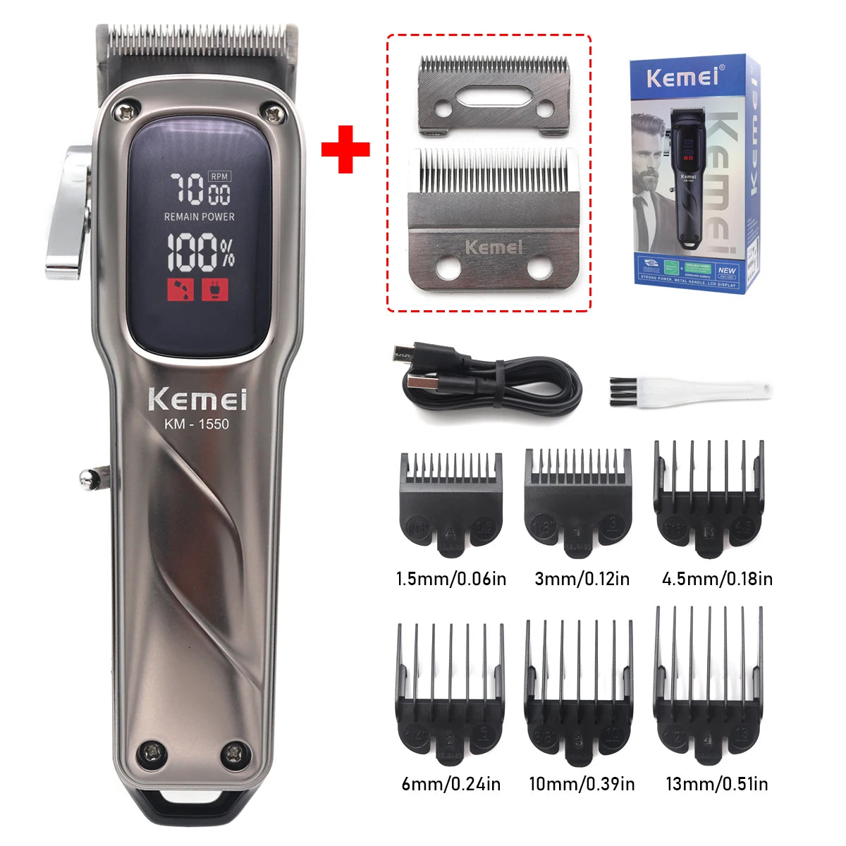Kemei KM-1550 trimmer