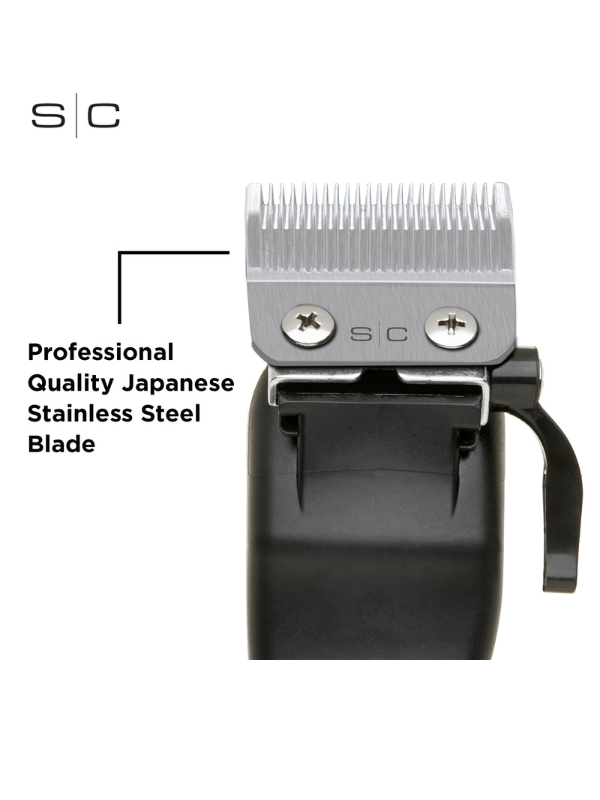 Stylecraft Replacement Fixed Stainless Steel Taper Clipper Blade #SCFSTCB