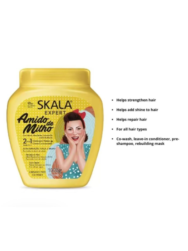 SKALA Expert 2-in-1 Hair Treatment Amido de Milho 35.2oz