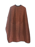 StyleTek Signature Milan Red & Gold Barber Cape
