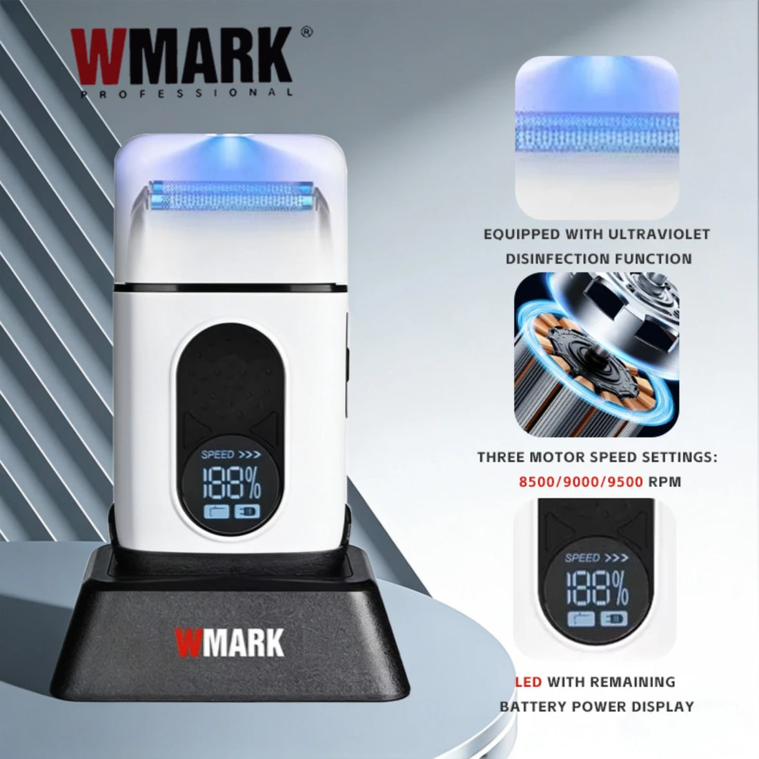 WMARK NG-8906 foil shaver