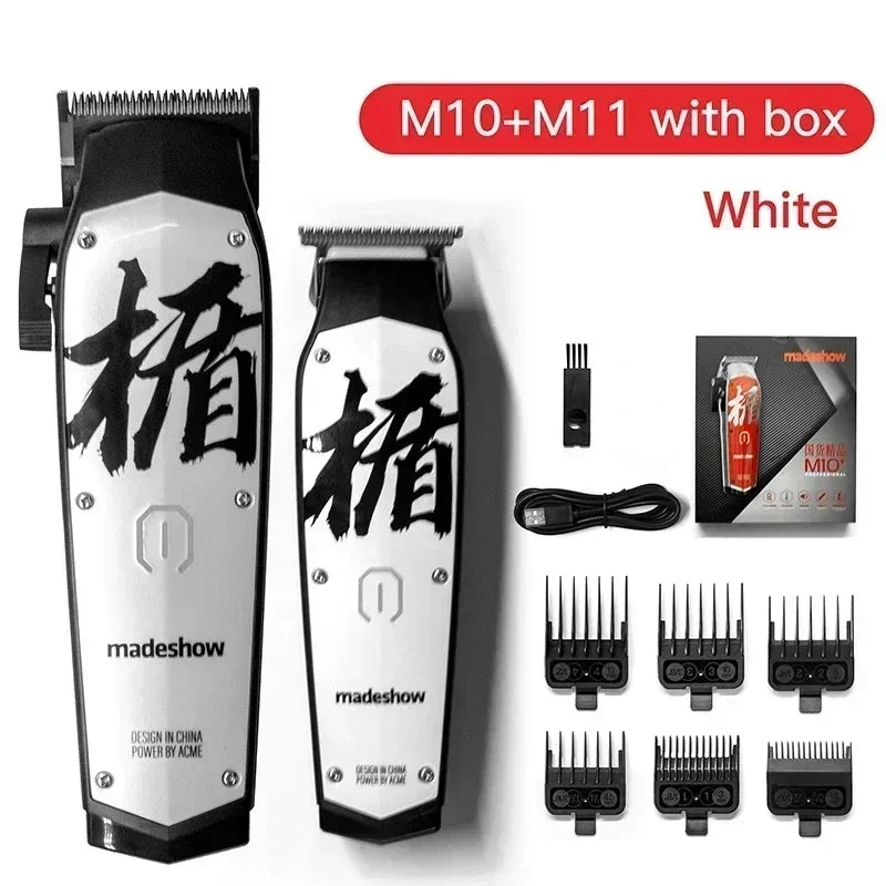 Madeshow M10 Cordless Hair Clipper, USB-C Rechargeable