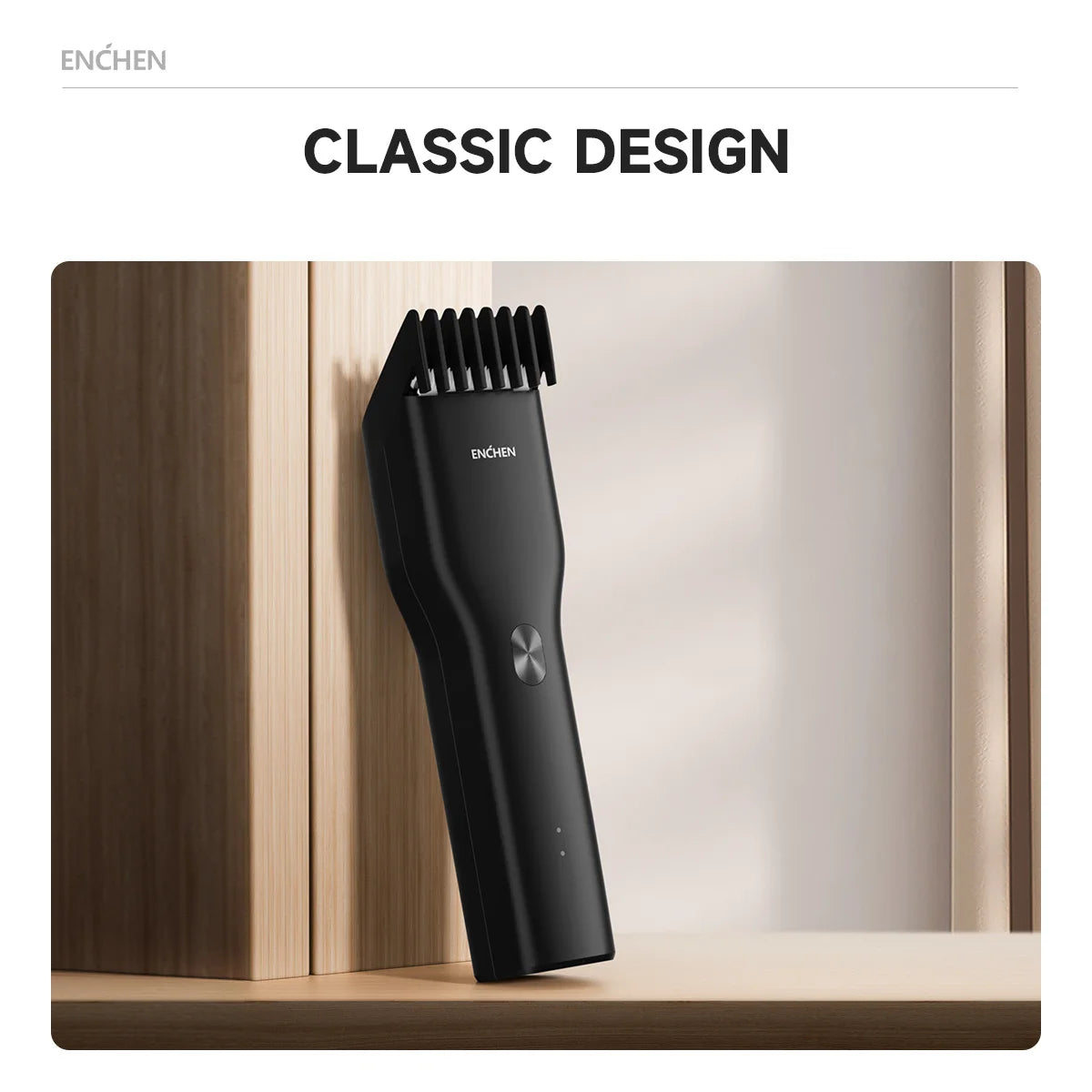 Enchen Boost Cordless Hair Clipper, Ceramic Blade, Type-C Fast Charging