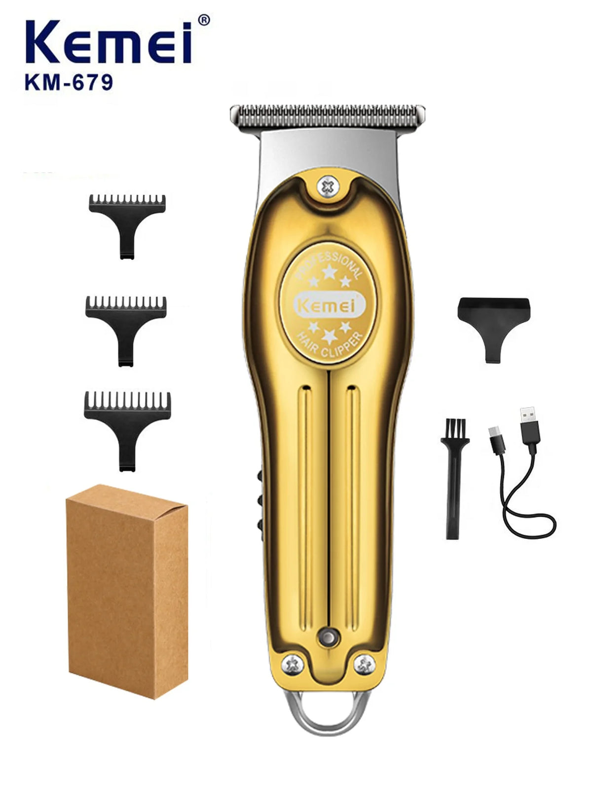 Kemei KM-679 gold