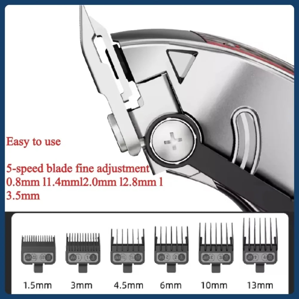 Madeshow M10 Cordless Hair Clipper, USB-C Rechargeable