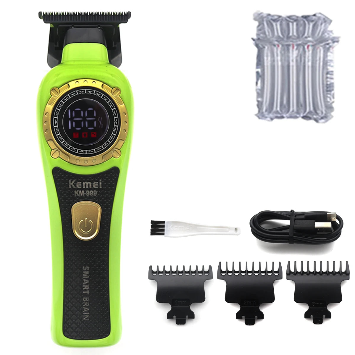 Kemei KM-999 green