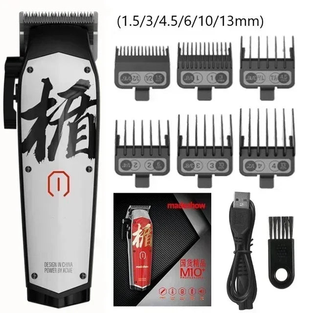 Madeshow M10 Cordless Hair Clipper, USB-C Rechargeable