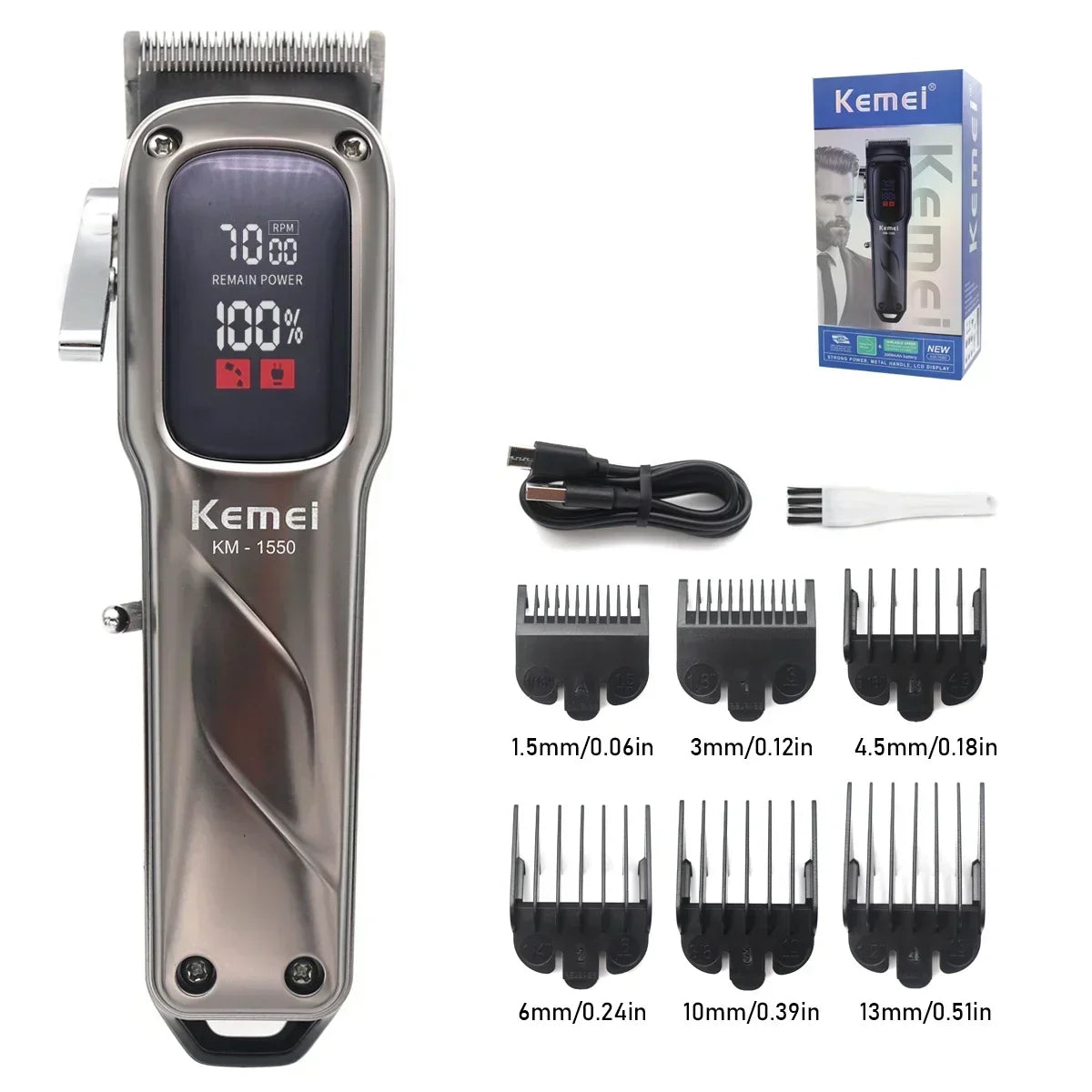 Kemei KM-1550 boxed
