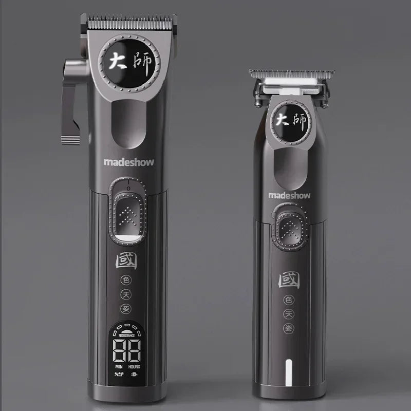 Madeshow M8F and M9 Cordless Barber Clipper and Trimmer