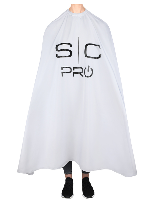 StyleCraft Studio Extra-Long White Kick Covers Cape #SC340W