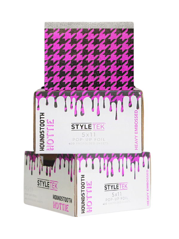 StyleTek Houndstooth 5" x 11" 400 Heavy Embossed Sheets Assorted Styles!