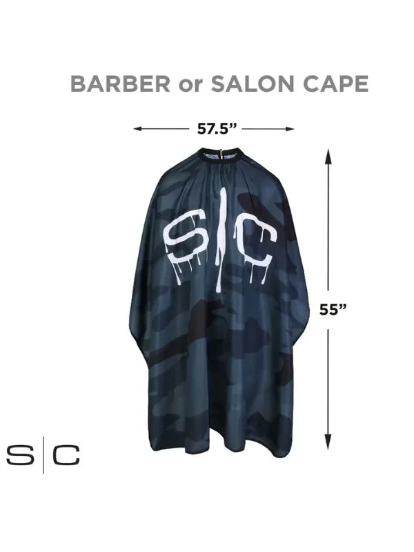 StyleCraft Black Camo Cape