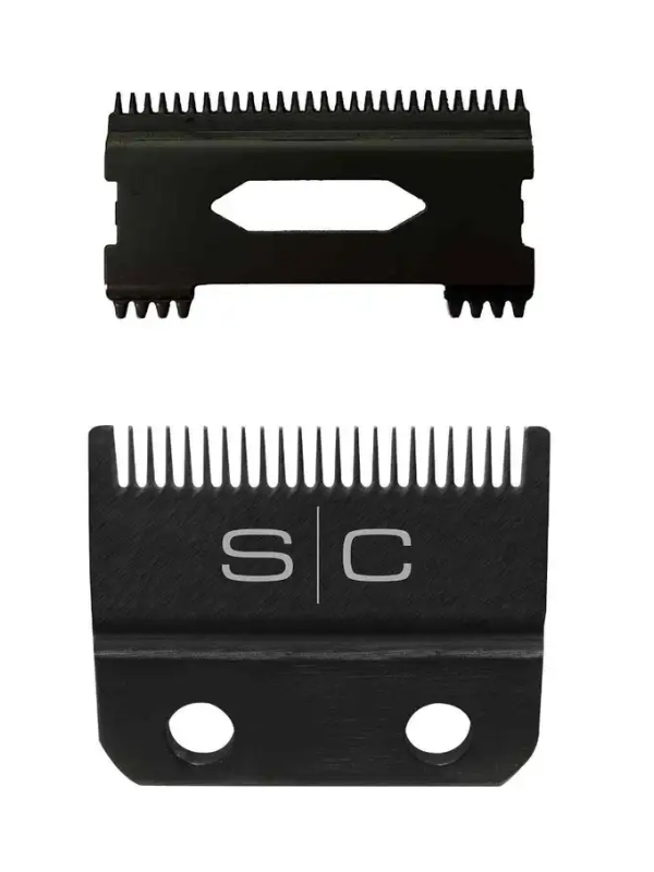 StyleCraft Double Black Diamond DLC Fixed Fade + Shallow Cutter 2.0 Blade Set #SC534B