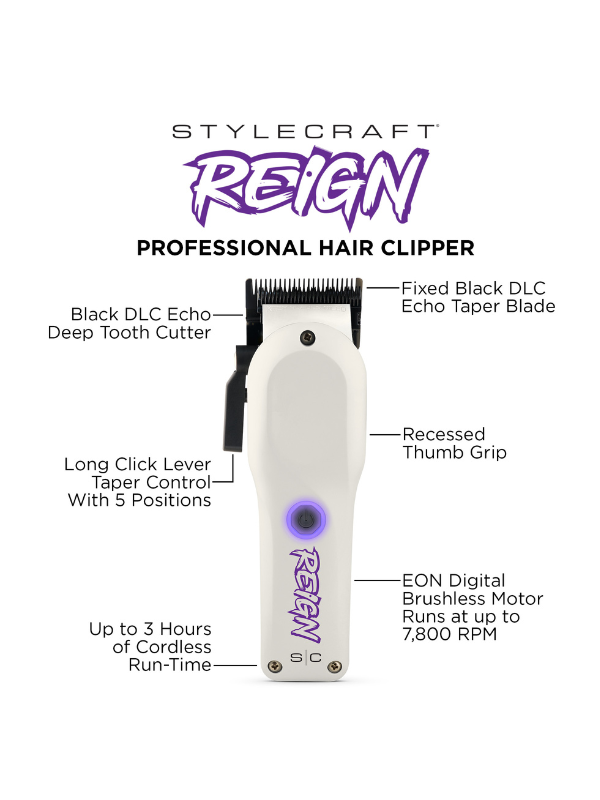 StyleCraft Reign Clipper #SC620W