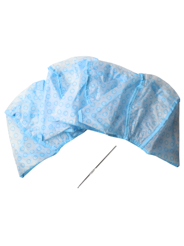 StyleTek Tipping/Frosting Cap with metal Needle 4ct #71414