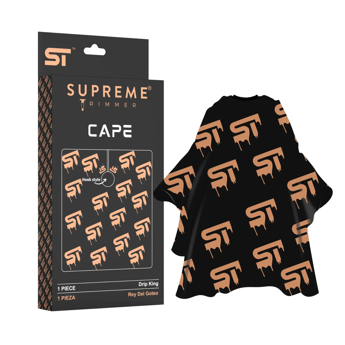 Supreme Trimmer Premium Barber Cape - Assorted Designs
