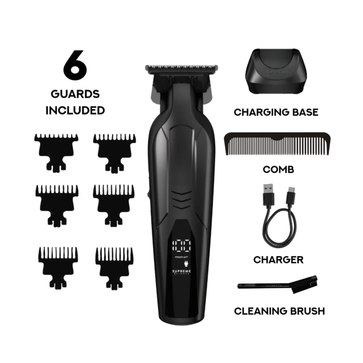 Supreme Trimmer VADER lite Trimmer #ST3700/BLK