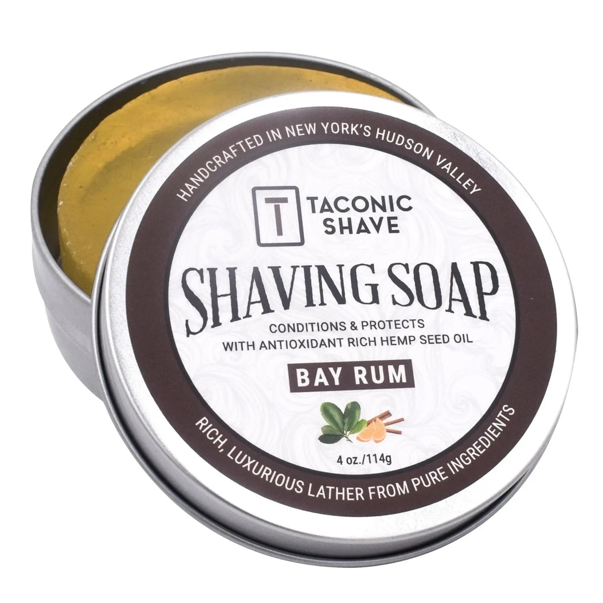 Taconic Shaving Soap 4oz Assorted Scents