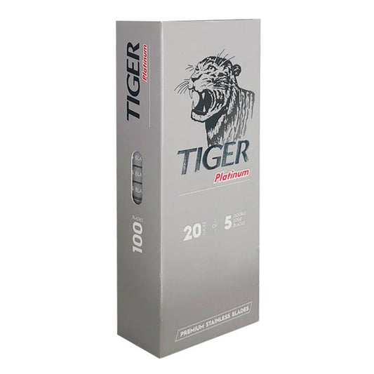 Tiger Platinum Double Edge Razor Blades