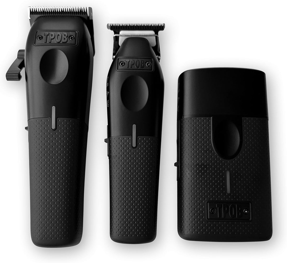 TPOB Play Barber Hair Clippers 7500 RPM Blackout 3 Set with Trimmer & Shaver