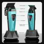 VGR Professional Barber 3-in-1 Clipper Trimmer & Shaver Set #V-877