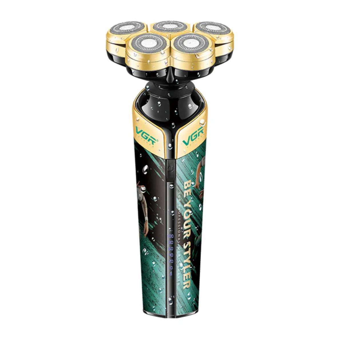 VGR 5D Floating Blade Professional Waterproof Shaver #V-330