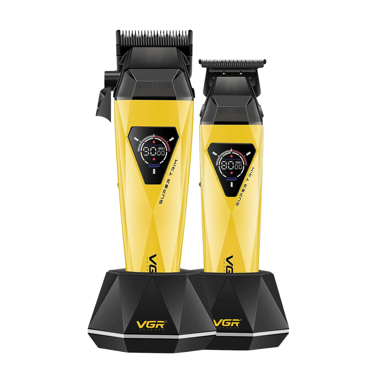 VGR High Speed Professional Hair Clipper & Trimmer Set #V-877S2