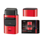 VGR Professional Double Foil Shaver #V-307-RED