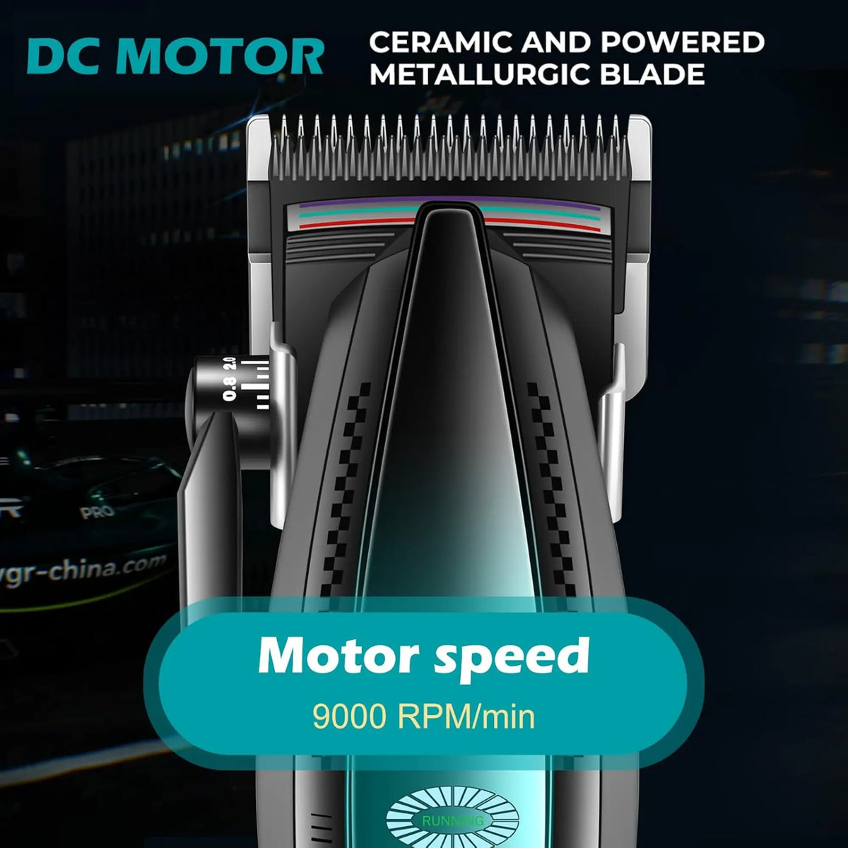 VGR Super Power Professional  Metal Clipper #V-270