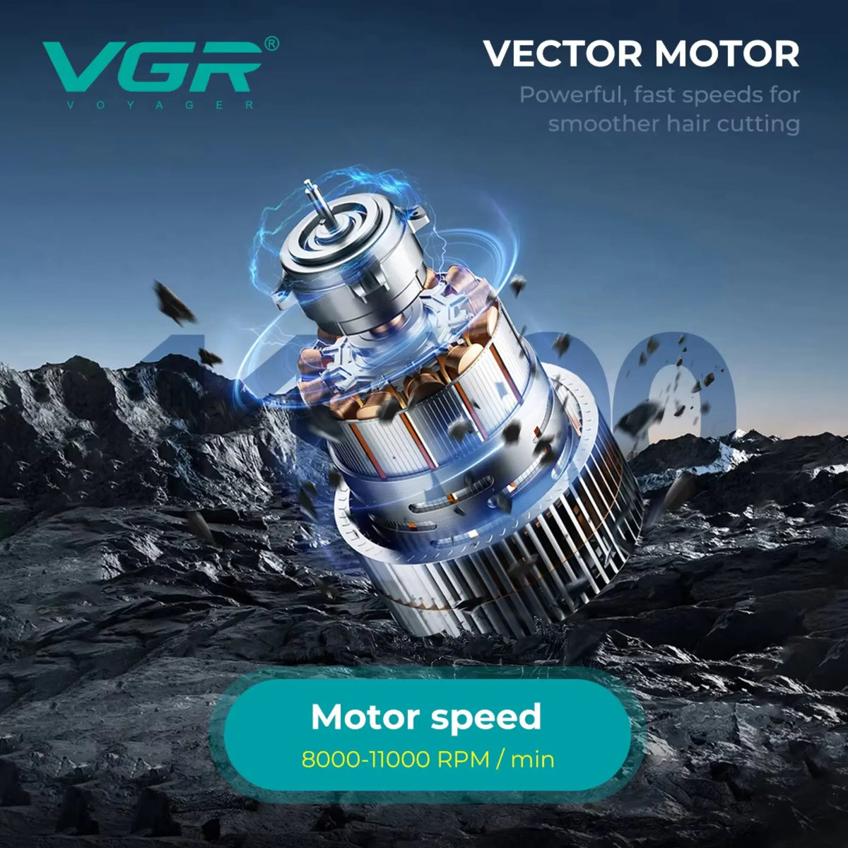 VGR Vector Motor Professional Clipper #V-668