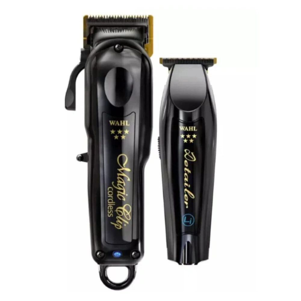 Wahl Black Magic Clip & Black Detailer Li Combo