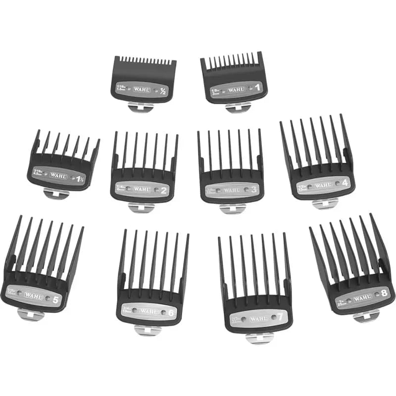 WAHL Premium Guide Combs 10pk