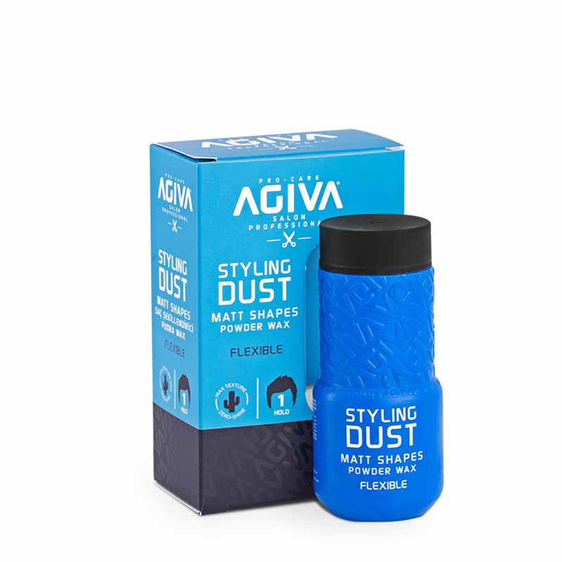 3x Agiva Styling Dust Matt Shapes Hair Styling Powder Flexible 01 20G