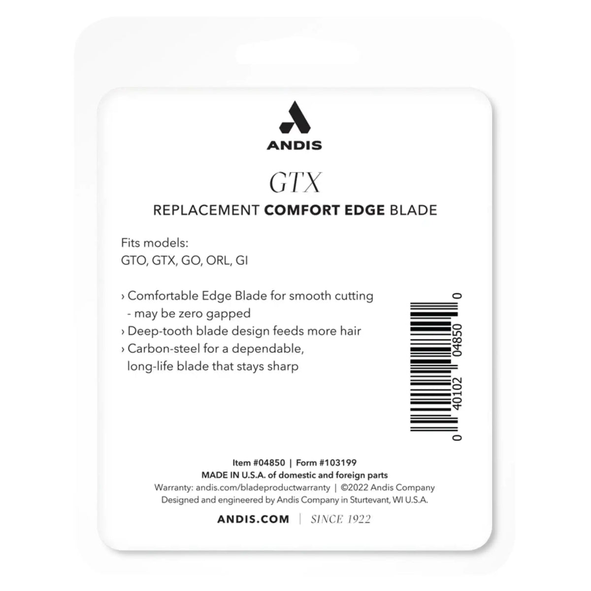 Andis GTX Trimmer Blade #04850