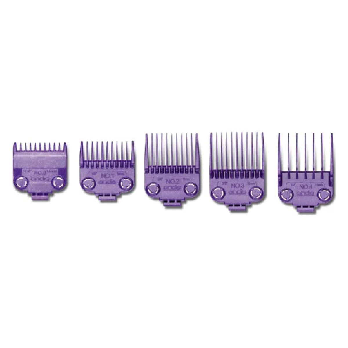 Andis Master Dual Magnet Small 5-Comb Set #01410/560997