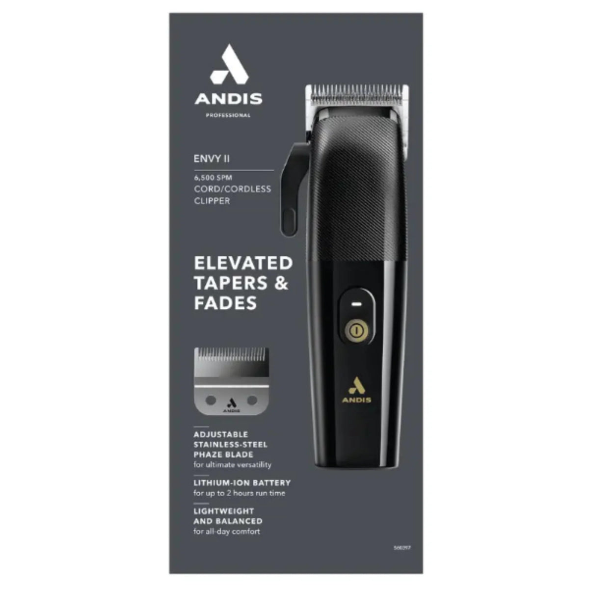 Andis Envy II Clipper #560397