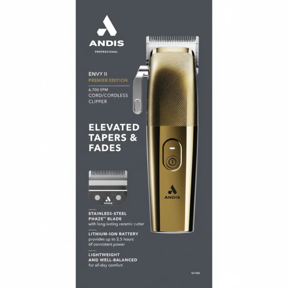 Andis Premier Edition Envy II Clipper #561566