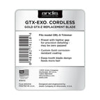 Andis GTX-EXO Deep Tooth Gold Trimmer Blade #74110