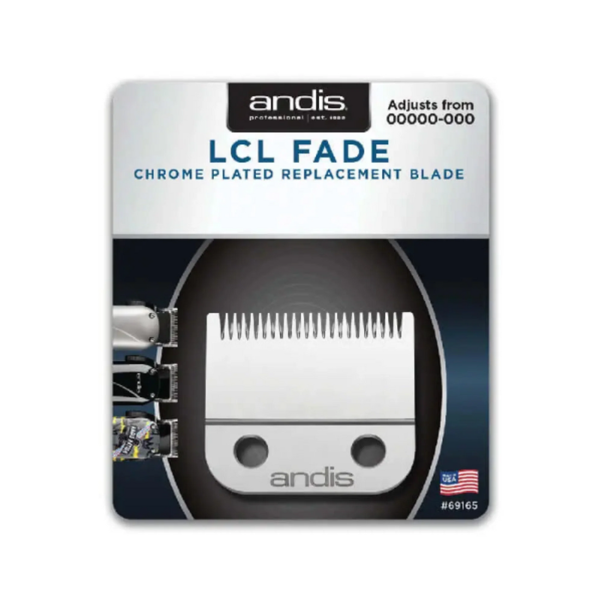 Andis LCL Fade Chrome Plated Clipper Blade #69165