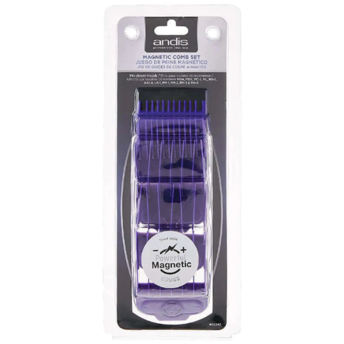 Andis Single Magnetic 5-Comb Set #66345