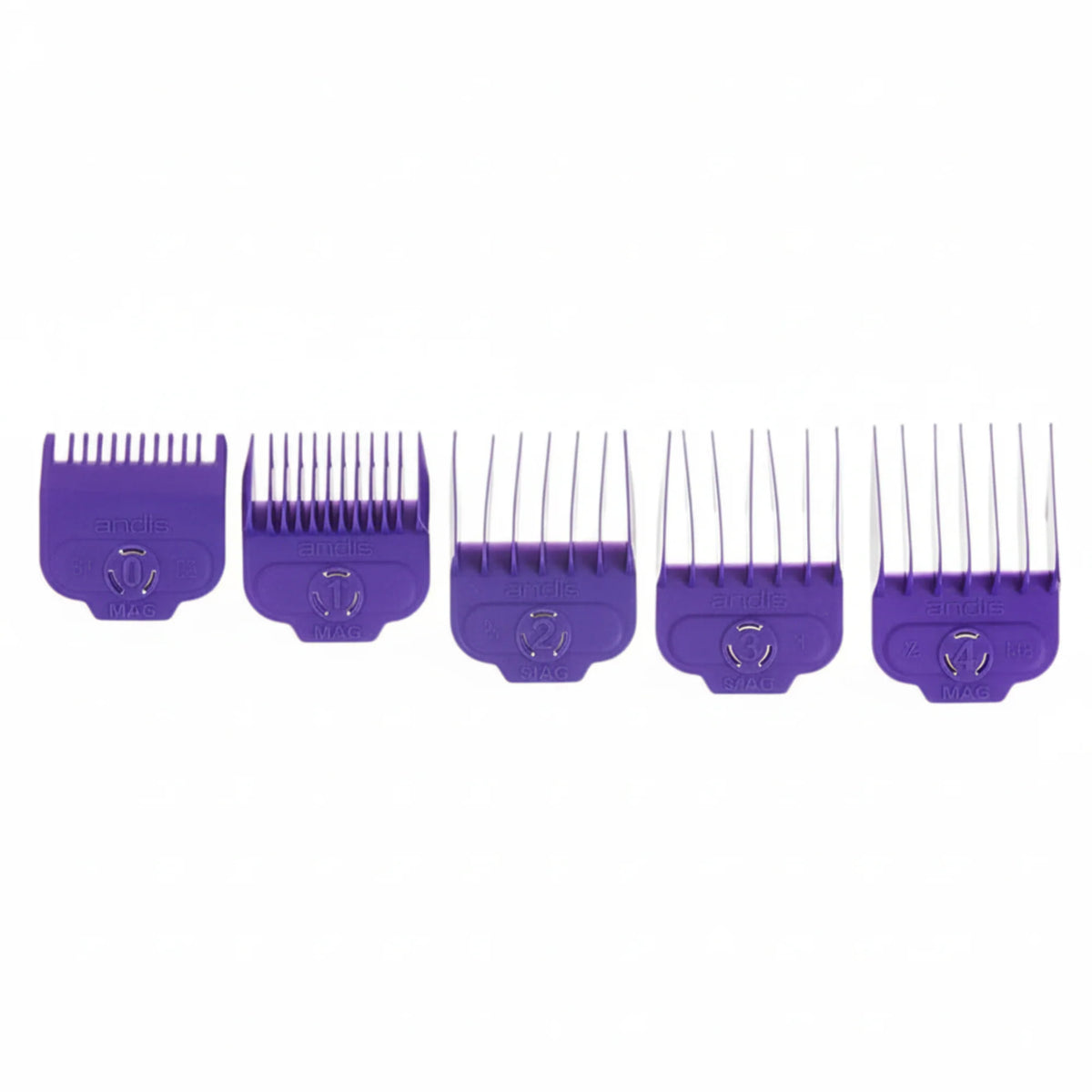 Andis Single Magnetic 5-Comb Set #66345