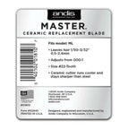 Andis Master Ceramic Replacement Blade #01810