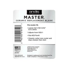 Andis Master Cordless Li Ceramic Clipper Blade #5050